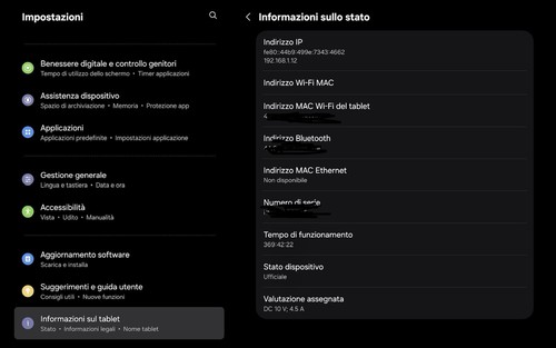 Samsung galaxy tab s10 x520 - tab, fe